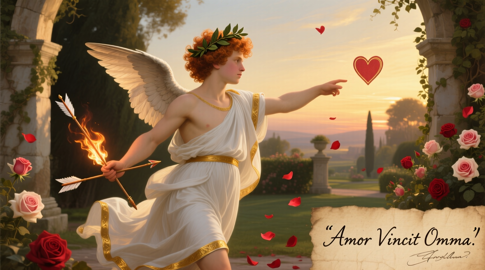 what roman god is associated with valentines day