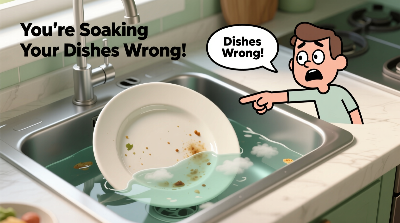 youre soaking your dishes wrong