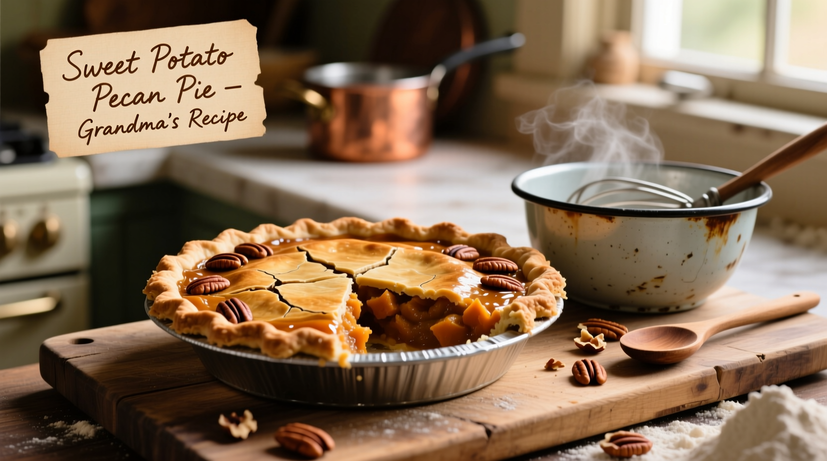 Perfect Sweet Potato Pecan Pie Recipe: Southern Classic