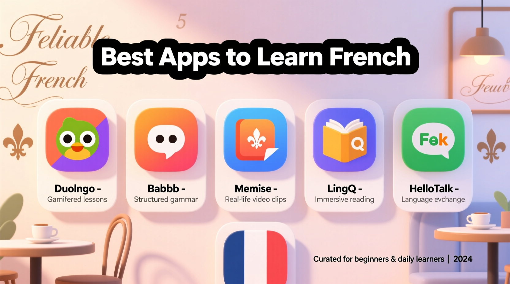 explore reliable and easy to use best apps for learning french