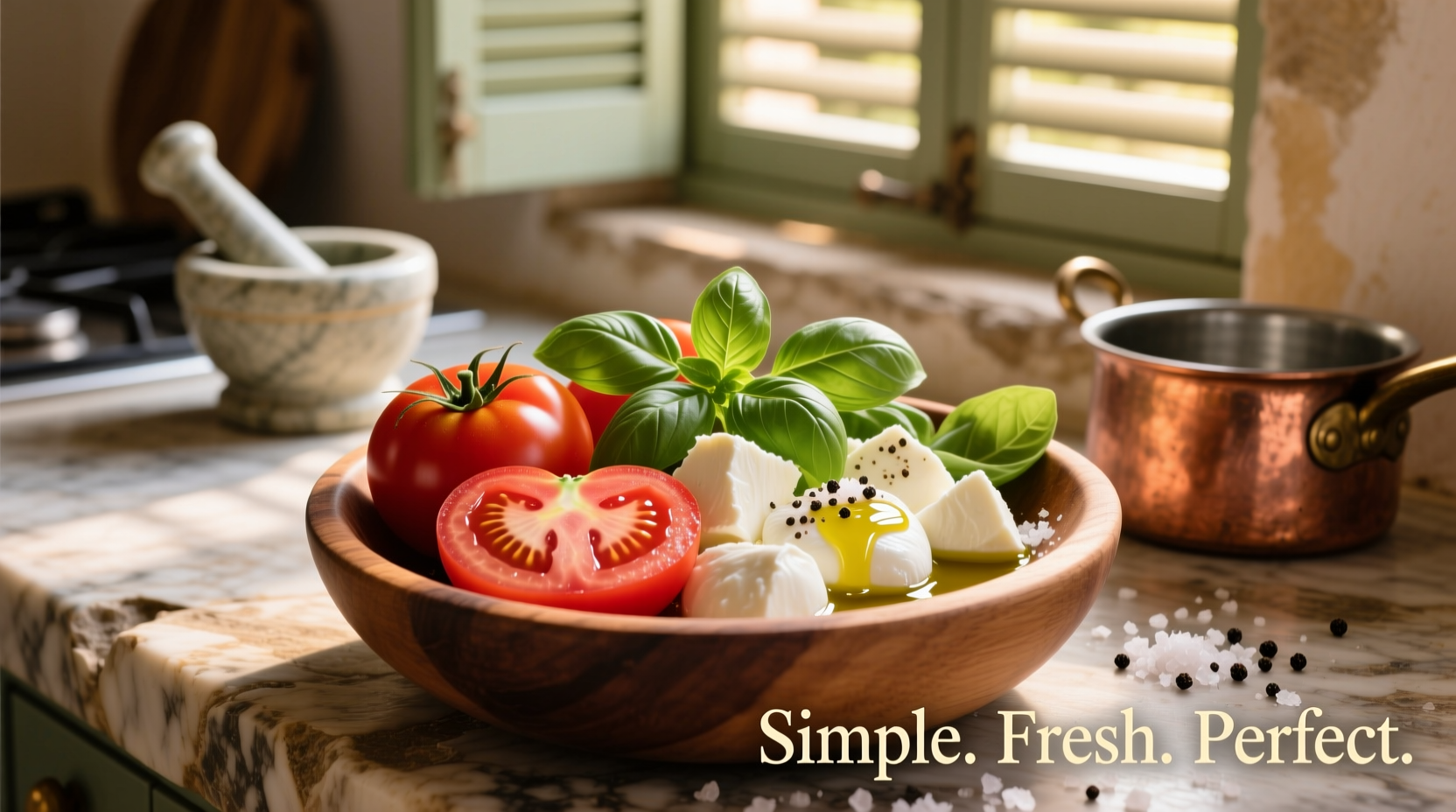 Perfect Tomato Basil and Mozzarella Salad Recipe: Authentic Caprese
