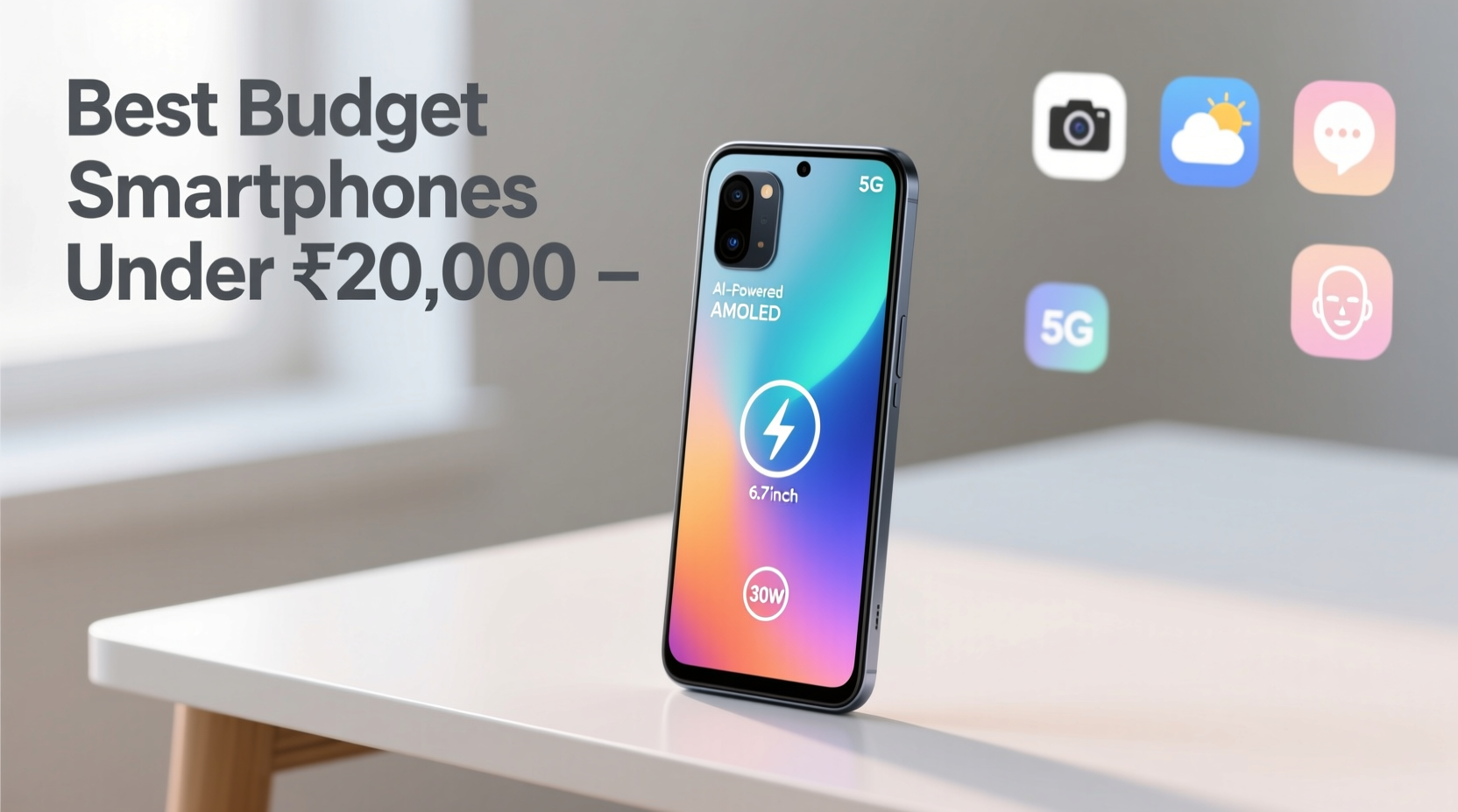 affordable choices for the best mobile under 20000 with smart features