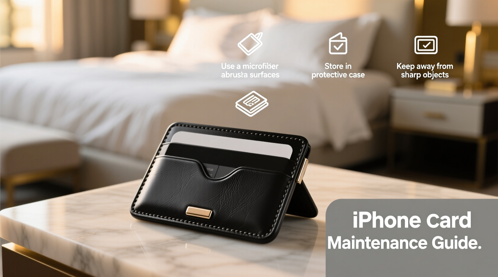 effective tips to keep your iphone card holder scratch free and looking new