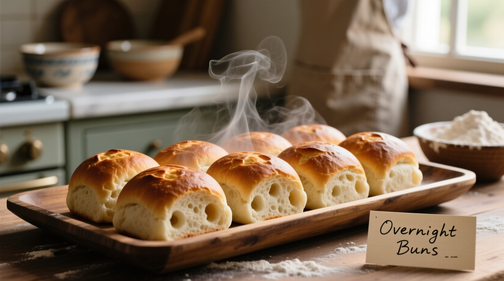 overnight buns recipe