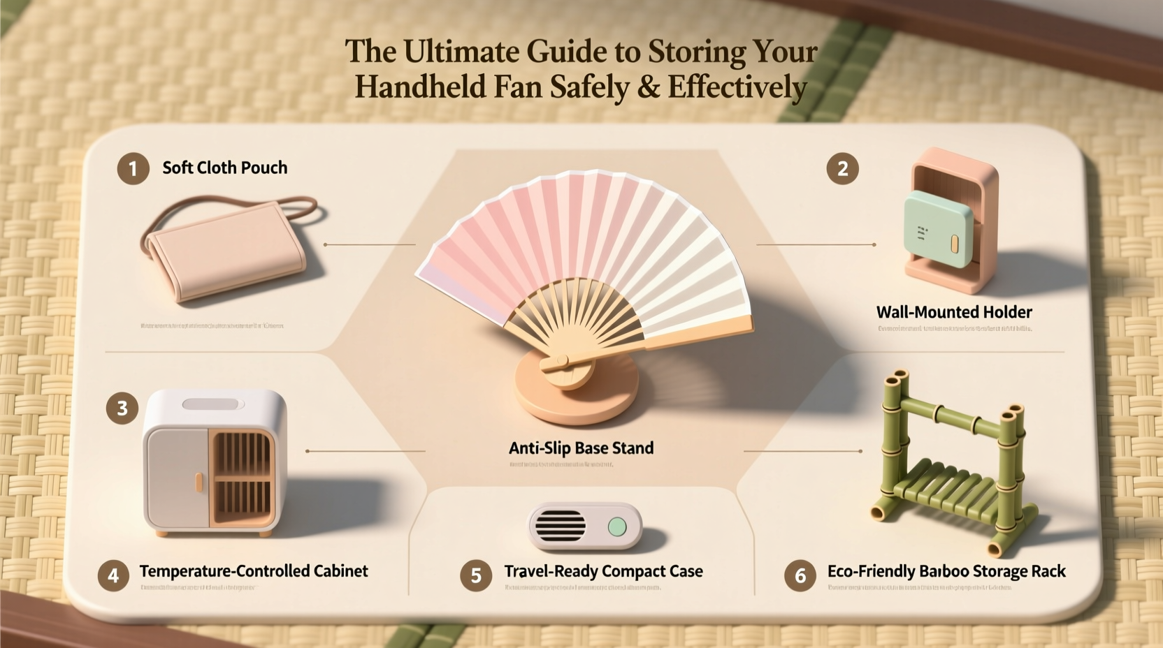 the ultimate guide to storing your handheld fan safely and effectively