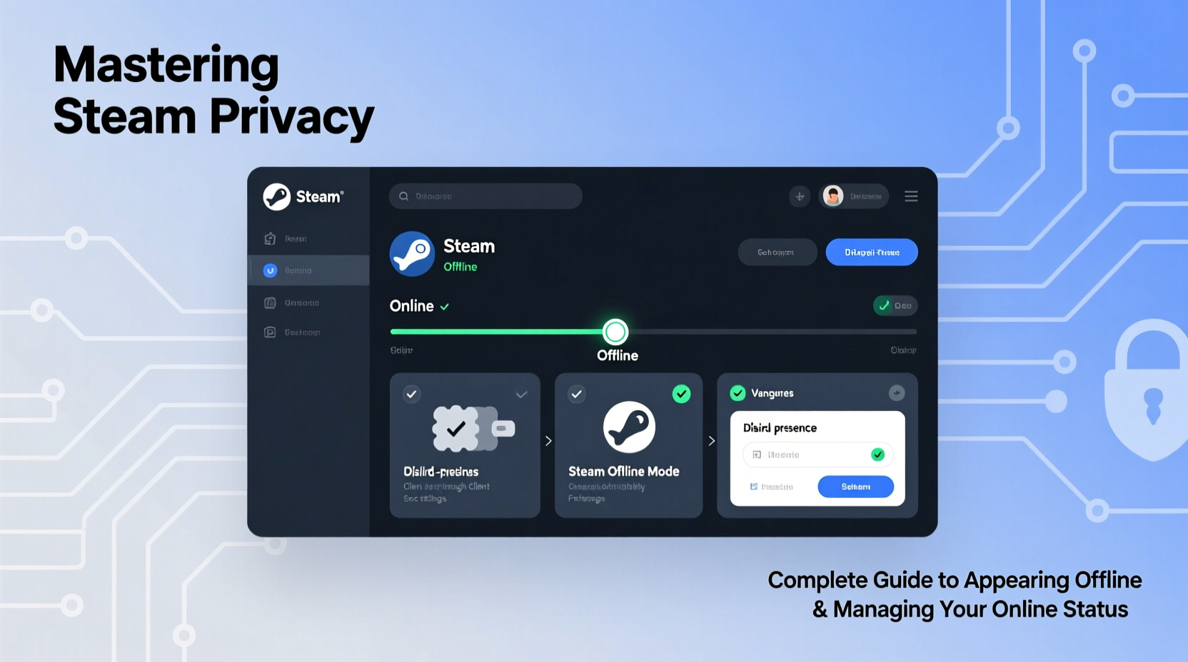 mastering steam privacy a complete guide to appearing offline and managing your online status