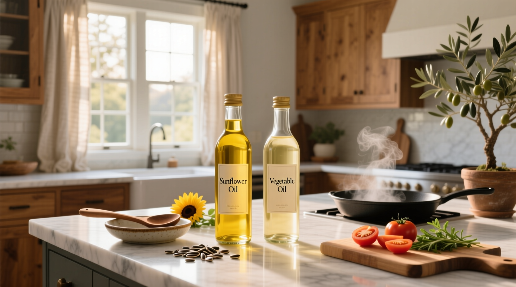 Sunflower Oil vs Vegetable Oil Guide