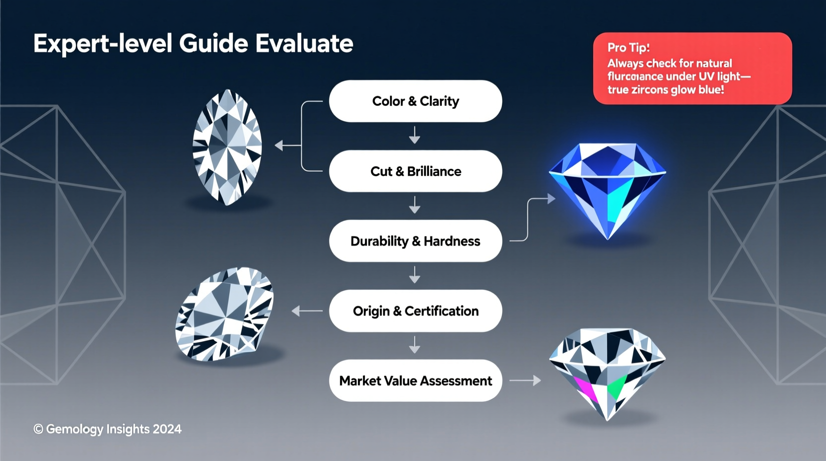a comprehensive guide to evaluating the quality of zircon stones like a pro