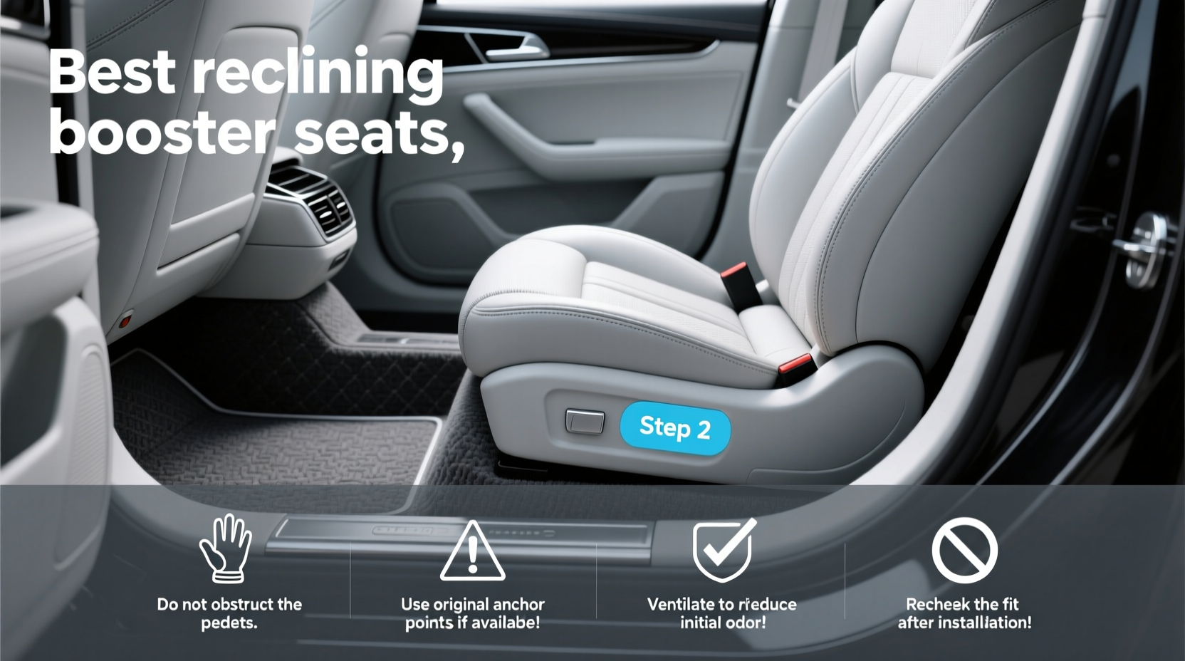 best reclining booster seats