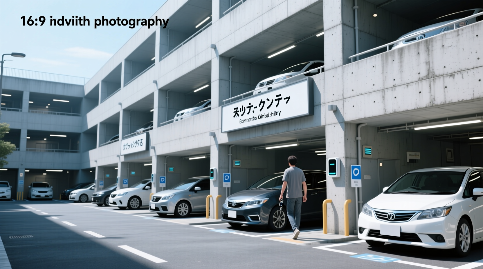 How to choose japanese car parking,How does car parking work in Japan?