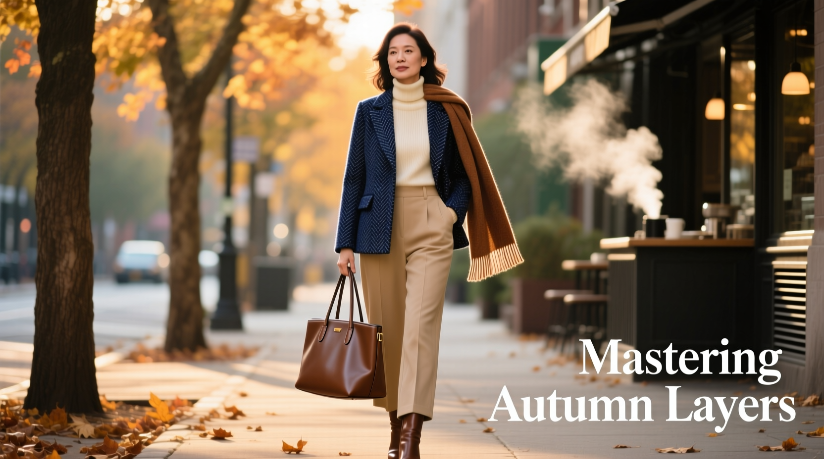 mastering autumn layers stylish and practical ways to wear a tweed jacket