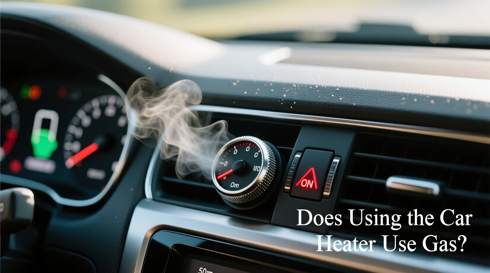 does using the heater in the car use gas