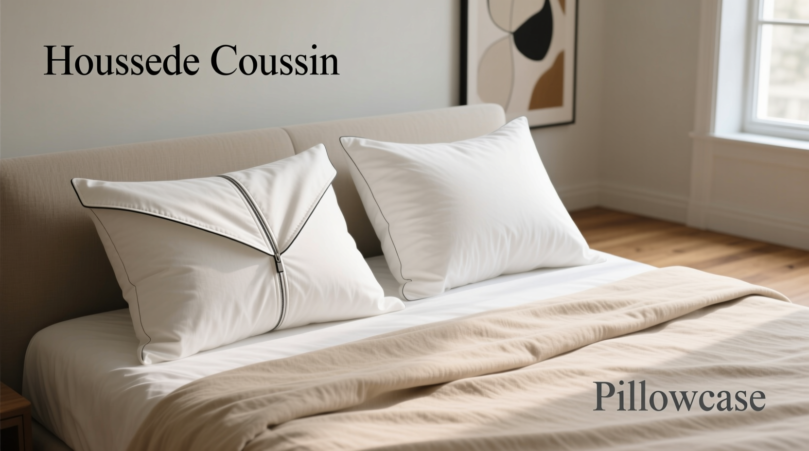 housse de coussin vs pillowcase is there a real difference or just a fancy name