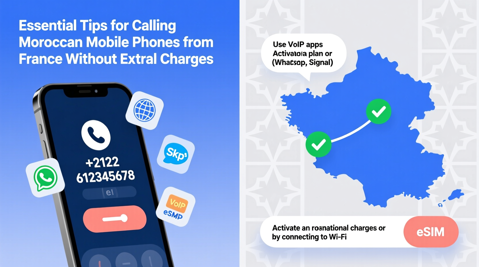 essential tips for calling moroccan mobile phones from france without extra charges