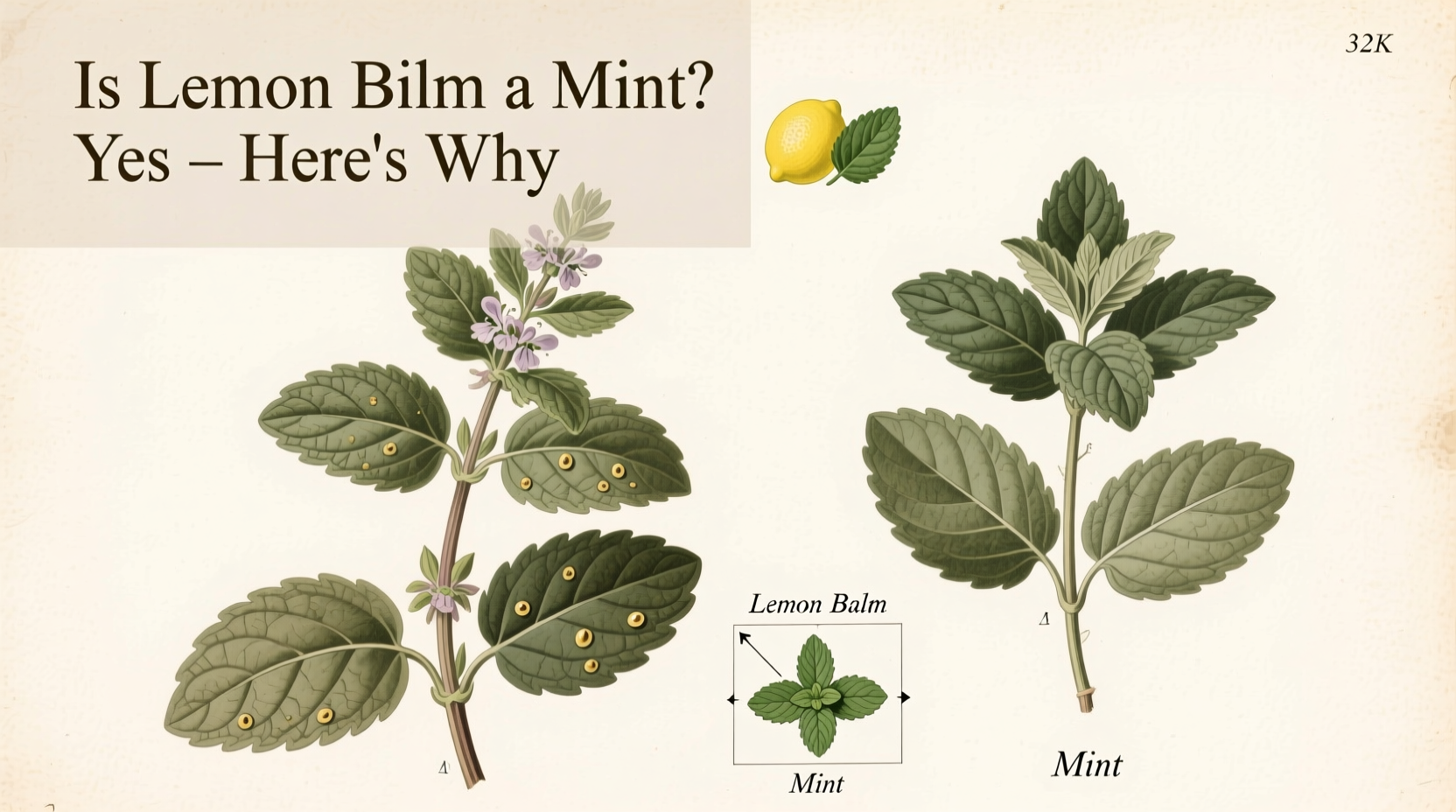 Is Lemon Balm a Mint? Yes – Here's Why