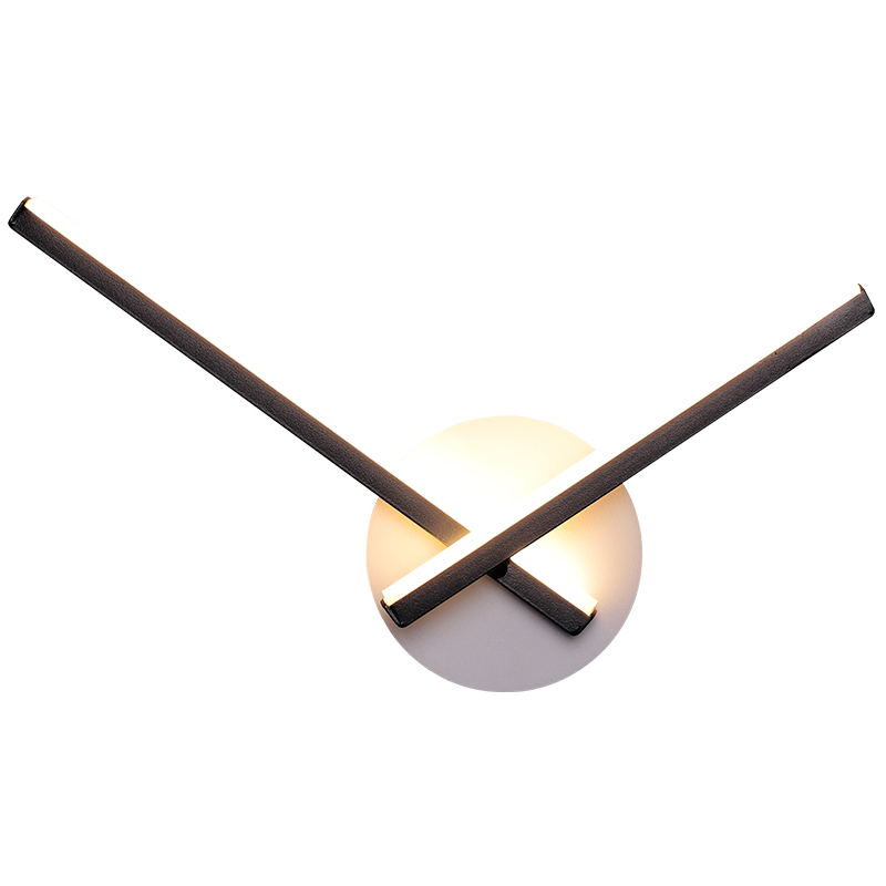 Italy style rotatable V bar led wall light 11w for big wall decoration