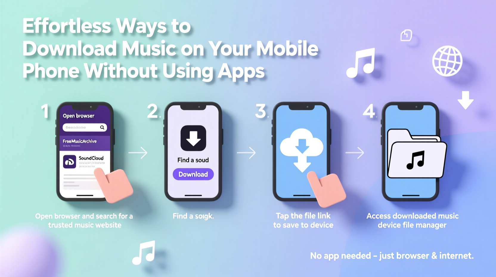 Effortless Ways To Download Music On Your Mobile Phone Without