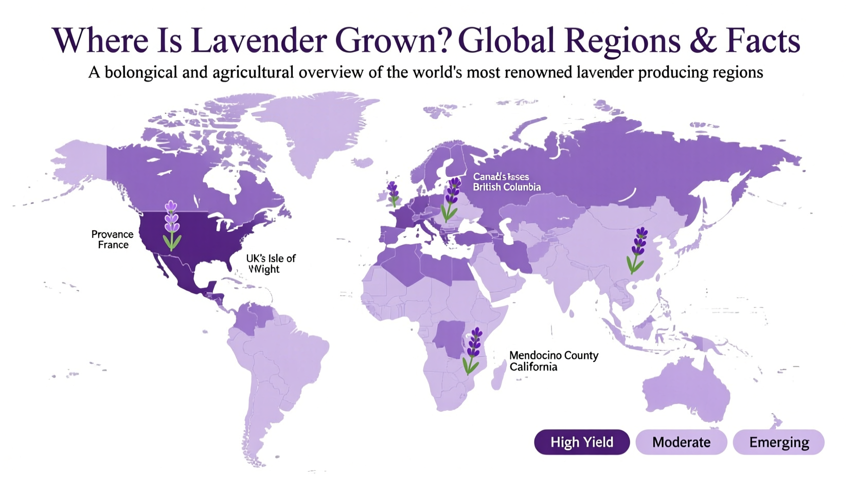 Where Is Lavender Grown? Global Regions & Facts