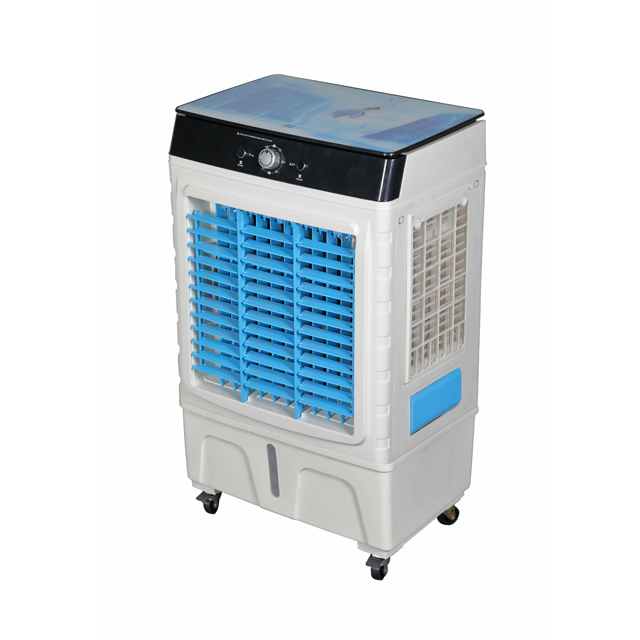 Ningbo Basen 5500m3/h 25L Glass cover portable mini air cooler with fresh air