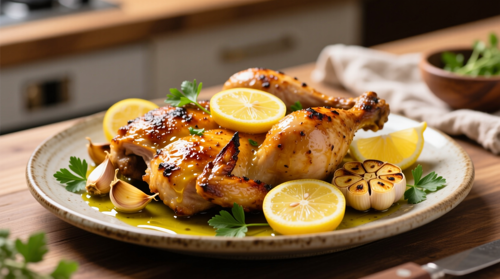 lemon and garlic chicken