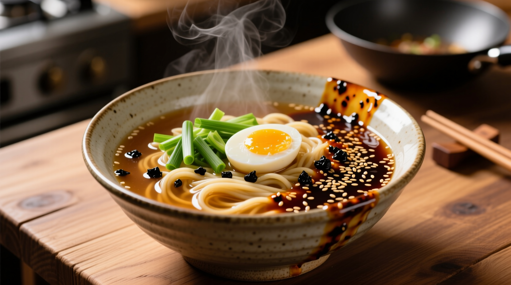 burnt garlic sesame chili oil for ramen recipe