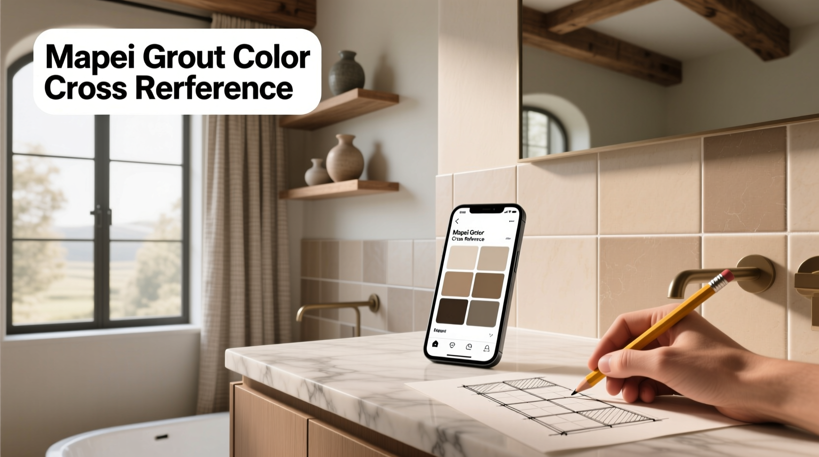 How to Match Mapei Grout Colors to Custom: A Practical Guide