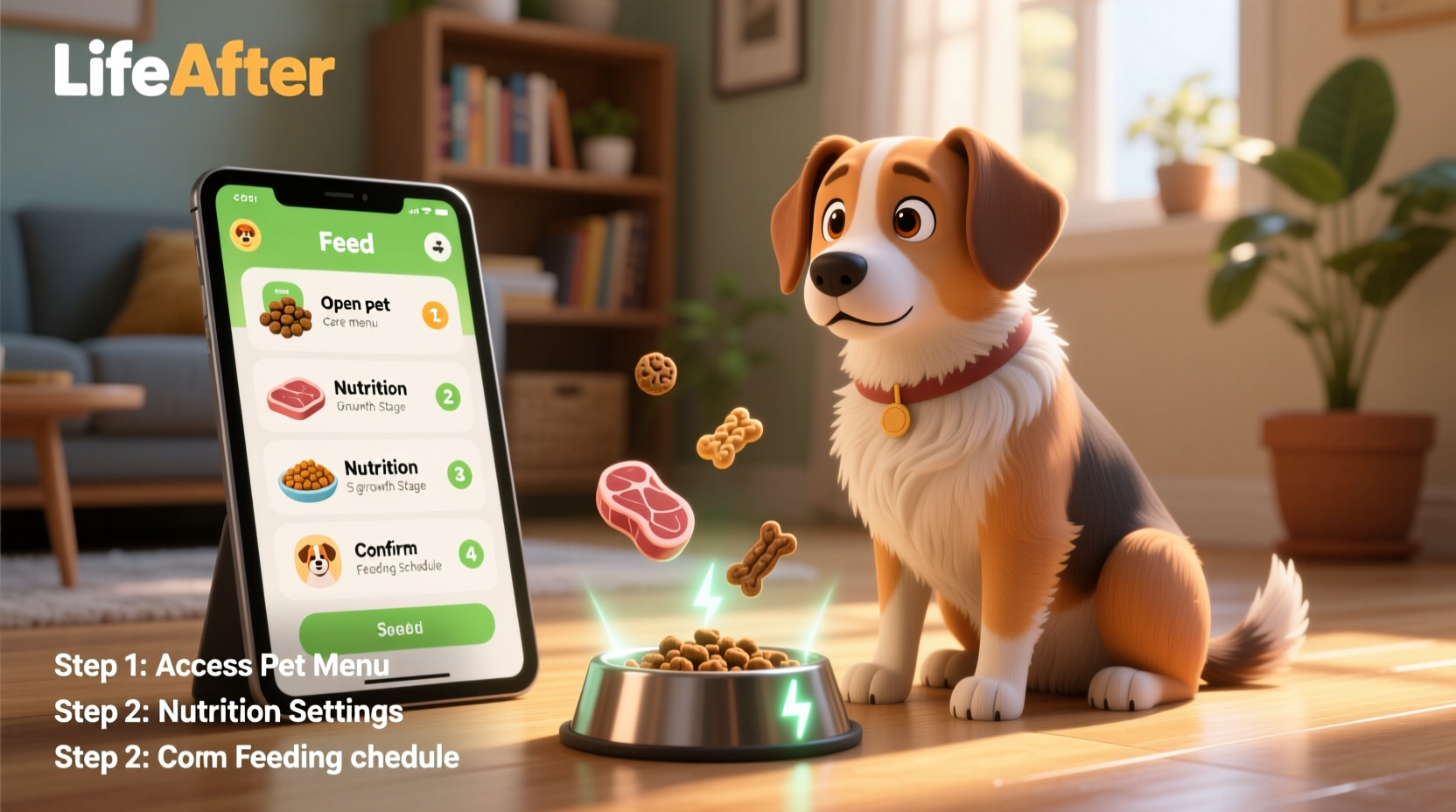 lifeafter mobile dog care step by step guide to feeding your virtual pet for optimal growth