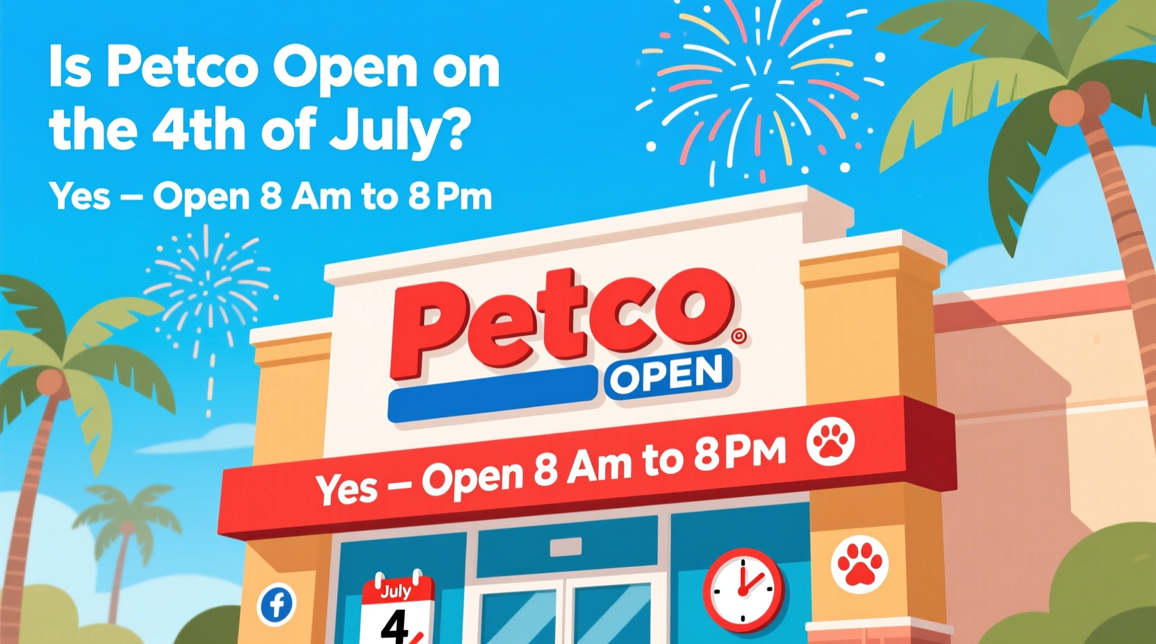 is petco open on 4th of july