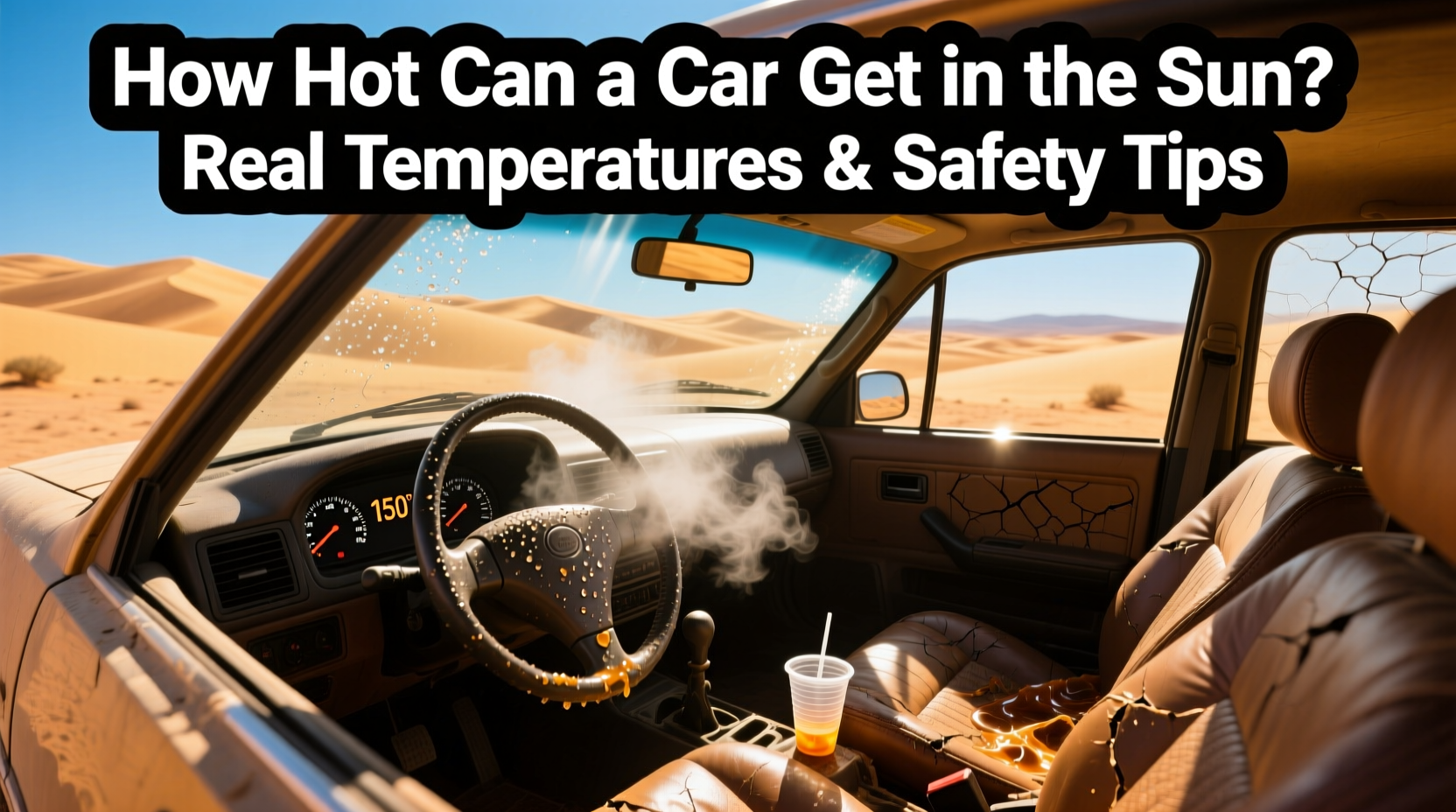how hot will a car get in the sun