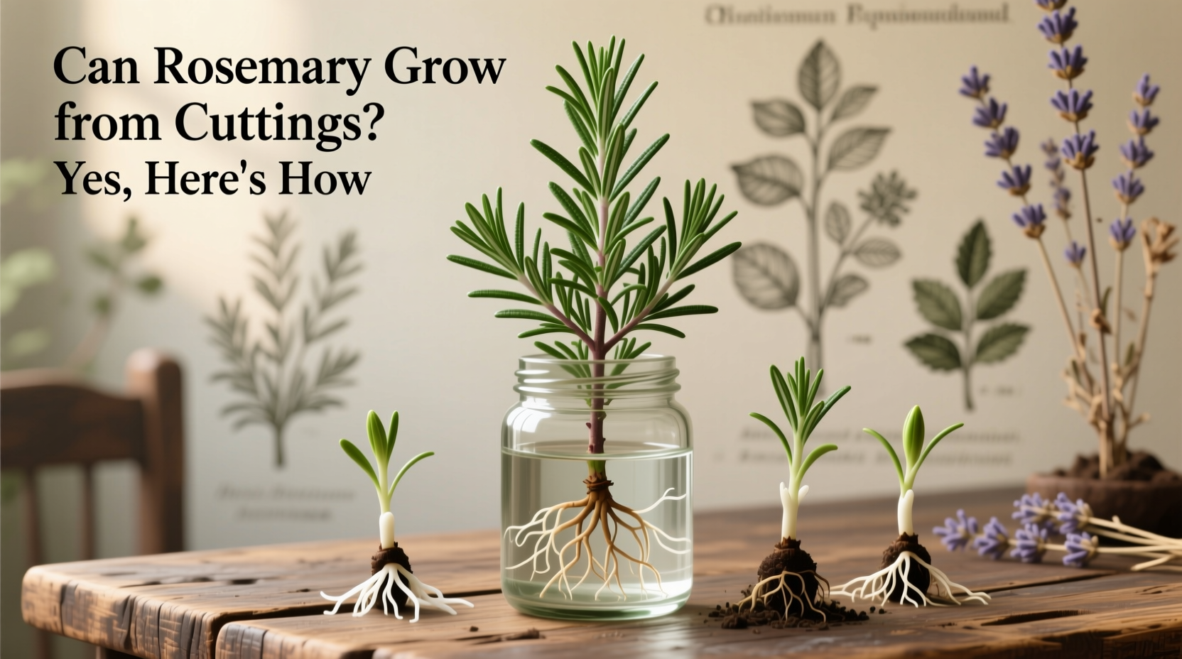 can rosemary grow from cuttings