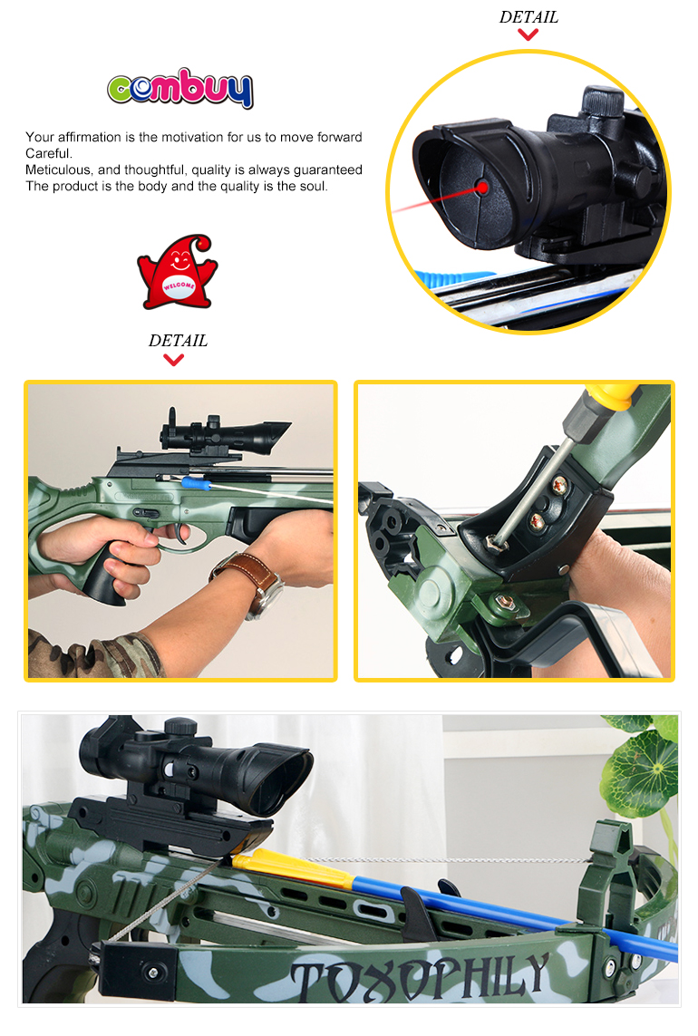 Big size archery gun sport game set kids bow and arrow toy