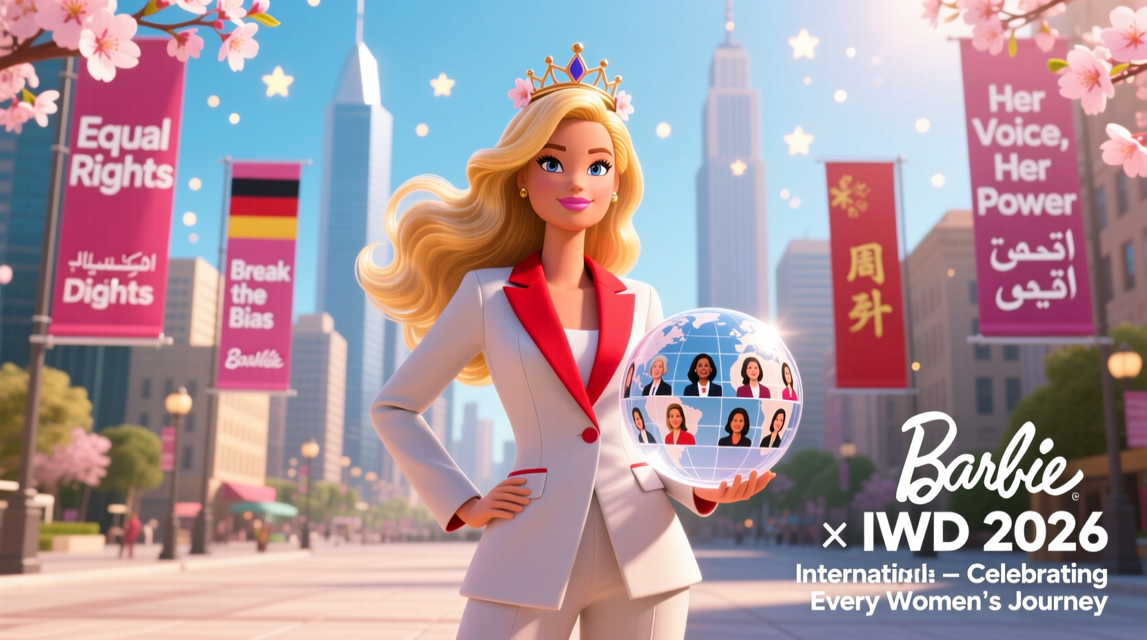 mattel barbie international womens day