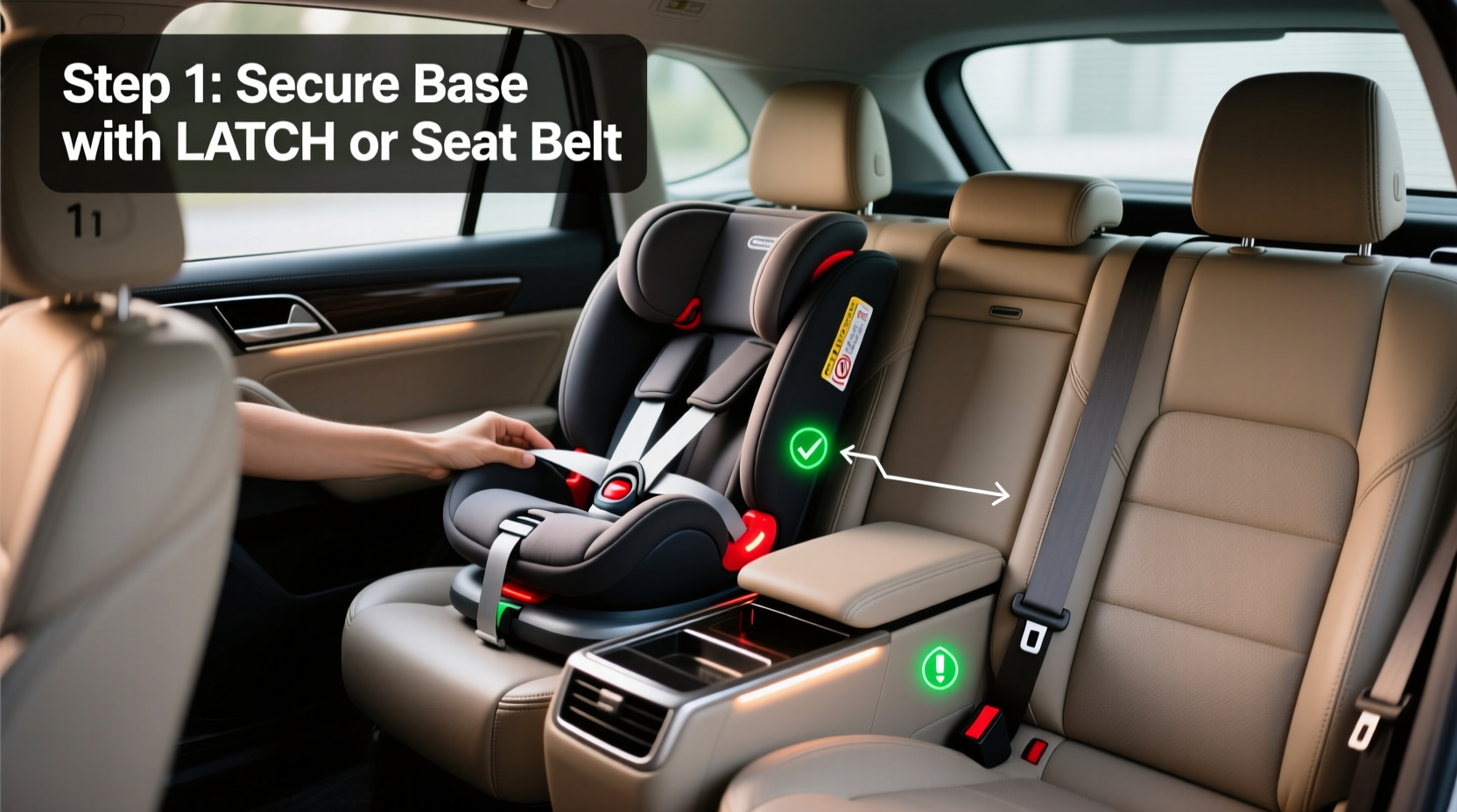 install car seat suv captains chairs