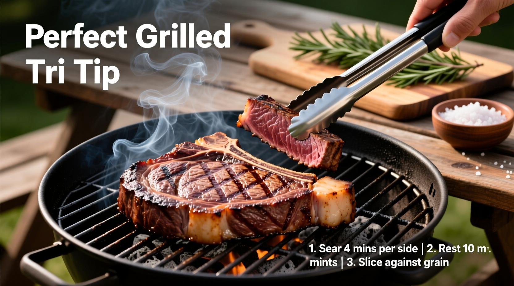 how to grill tri tip a simple guide to the best way to cook tri tip on grill