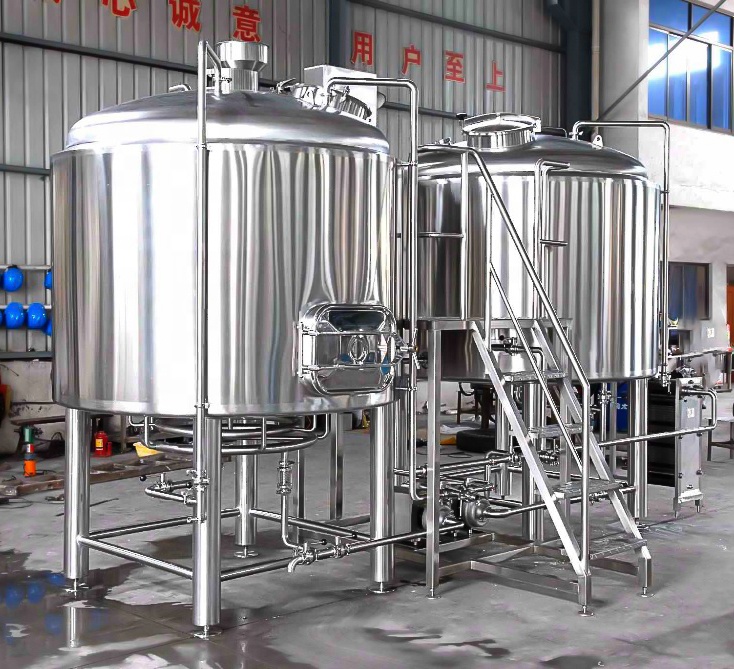 500升微型啤酒酿造设备/啤酒厂锥形发酵罐500l出售