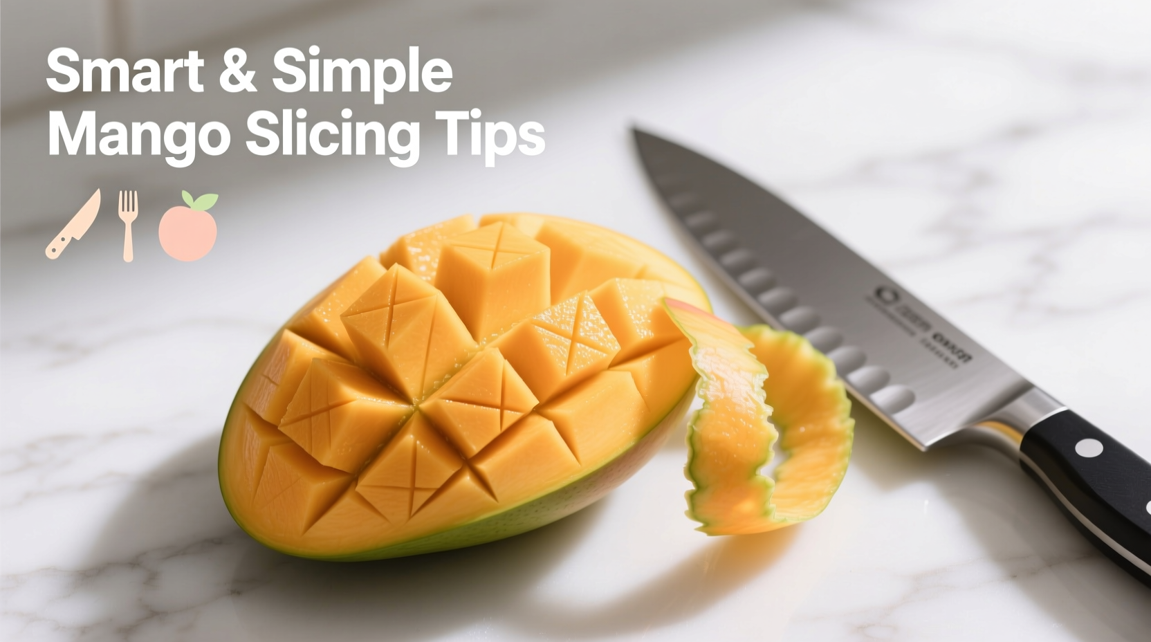 smart and simple tips for the best way to slice a mango easily