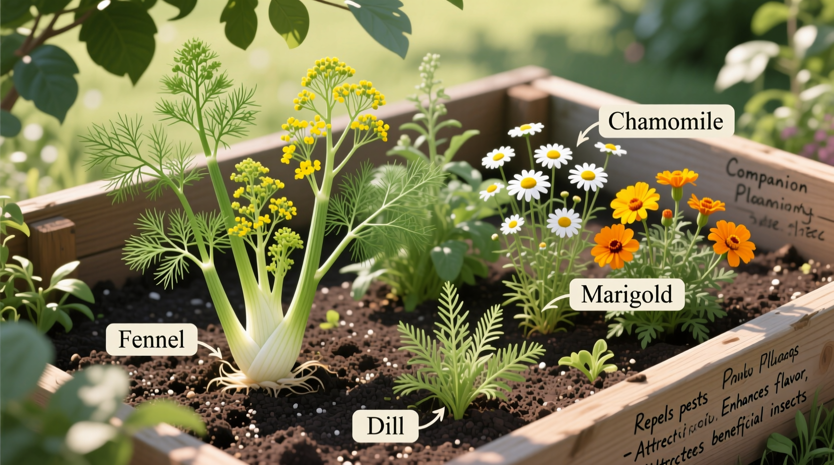 Fennel Companion Planting: Best Partners & Avoidances