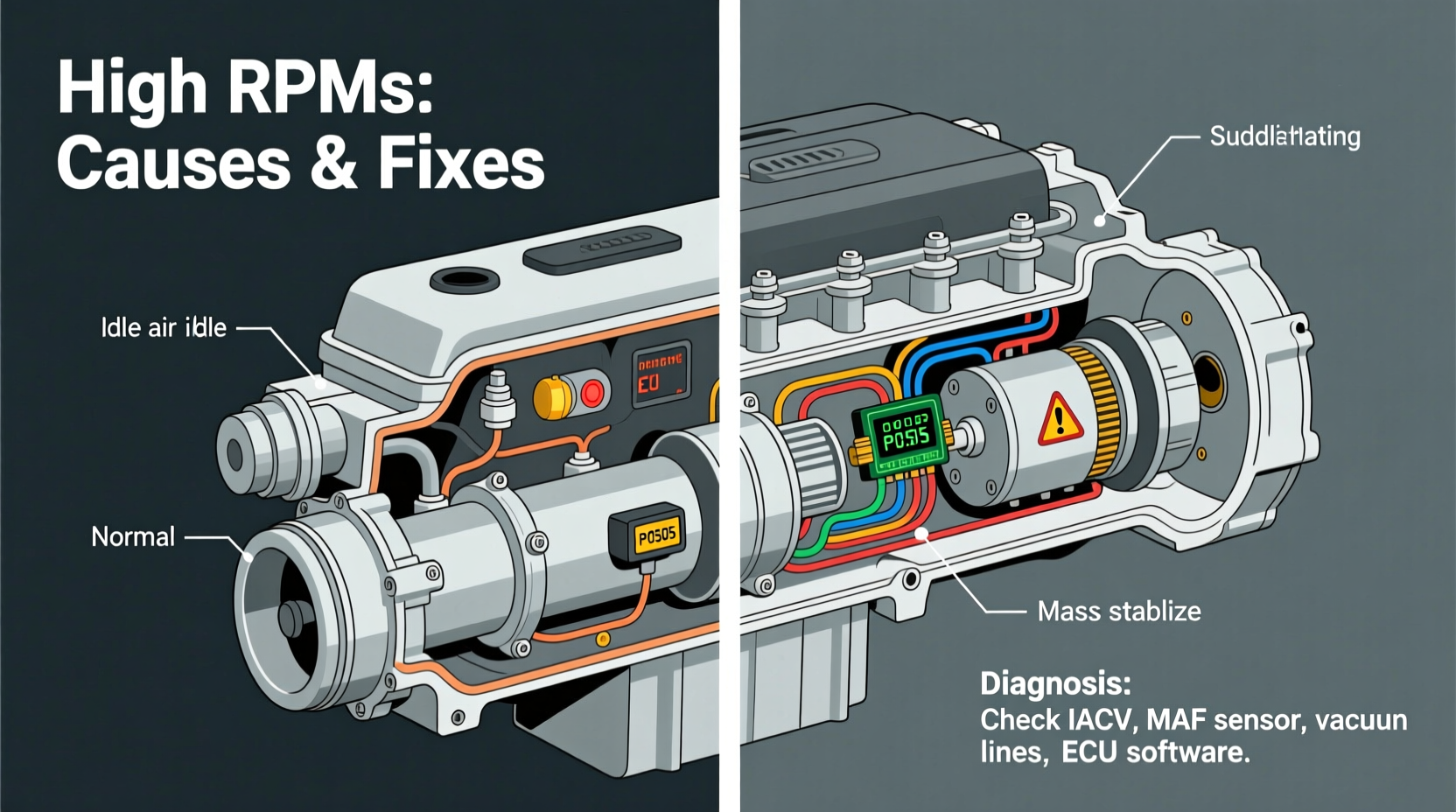 high rpms what causes them how to troubleshoot the issue
