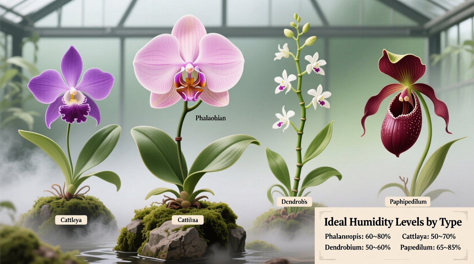 do orchids like humidity