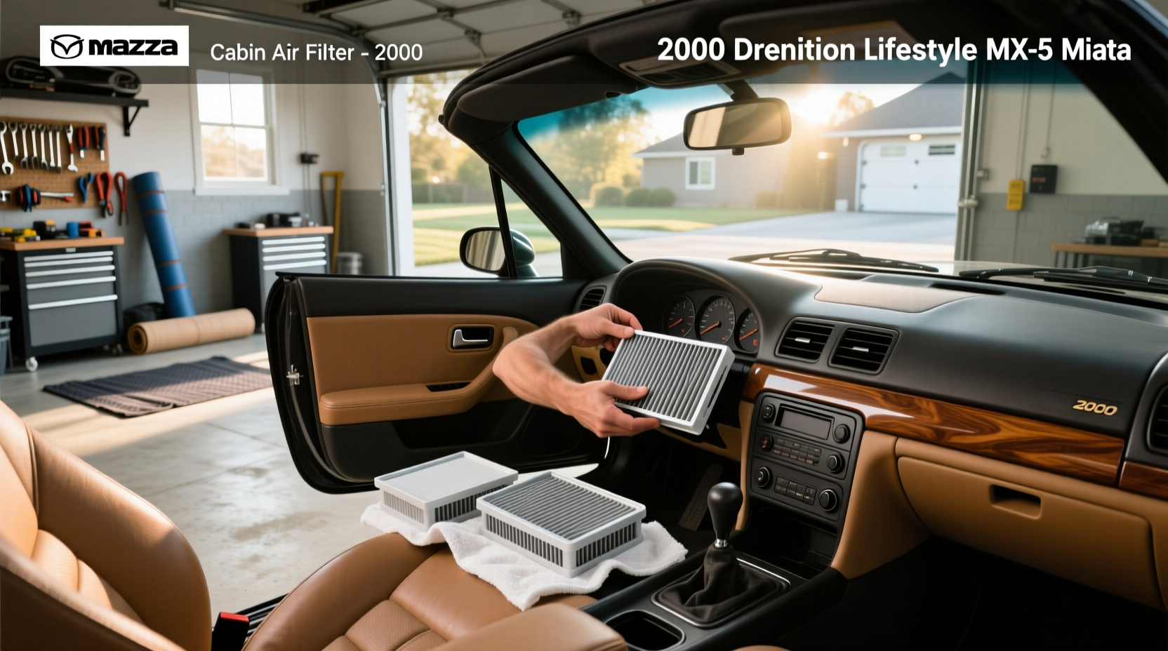 2000 miata cabin air filter upgrade guide