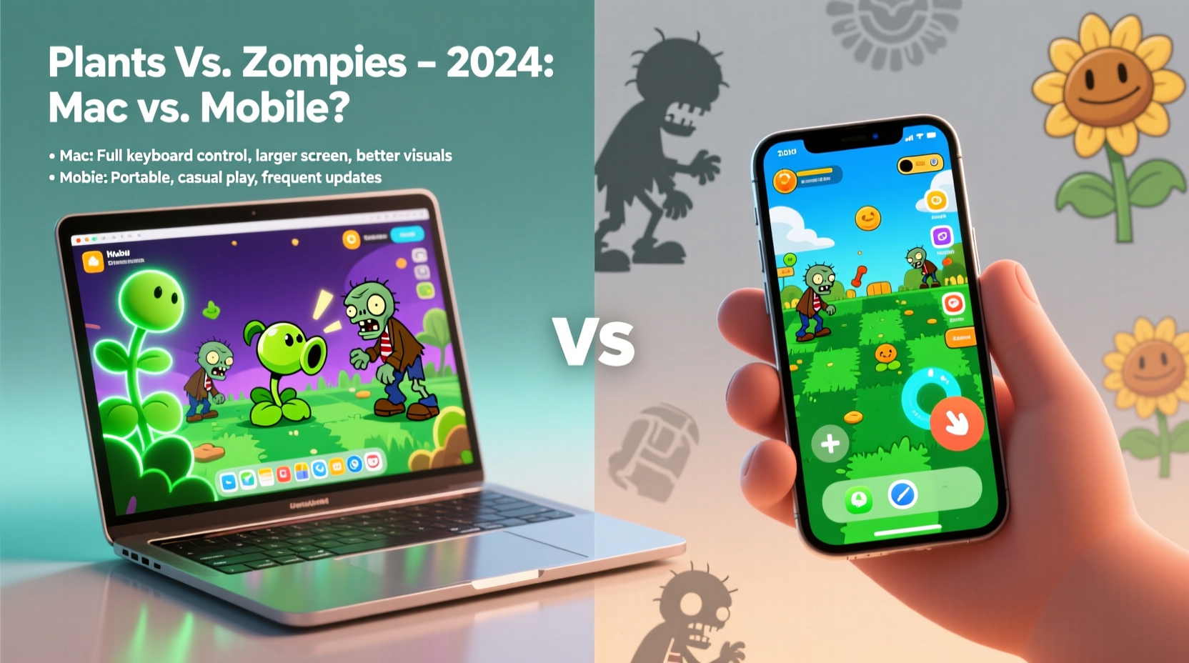 is plants vs zombies on mac worth it in 2024 or should i just play on my phone