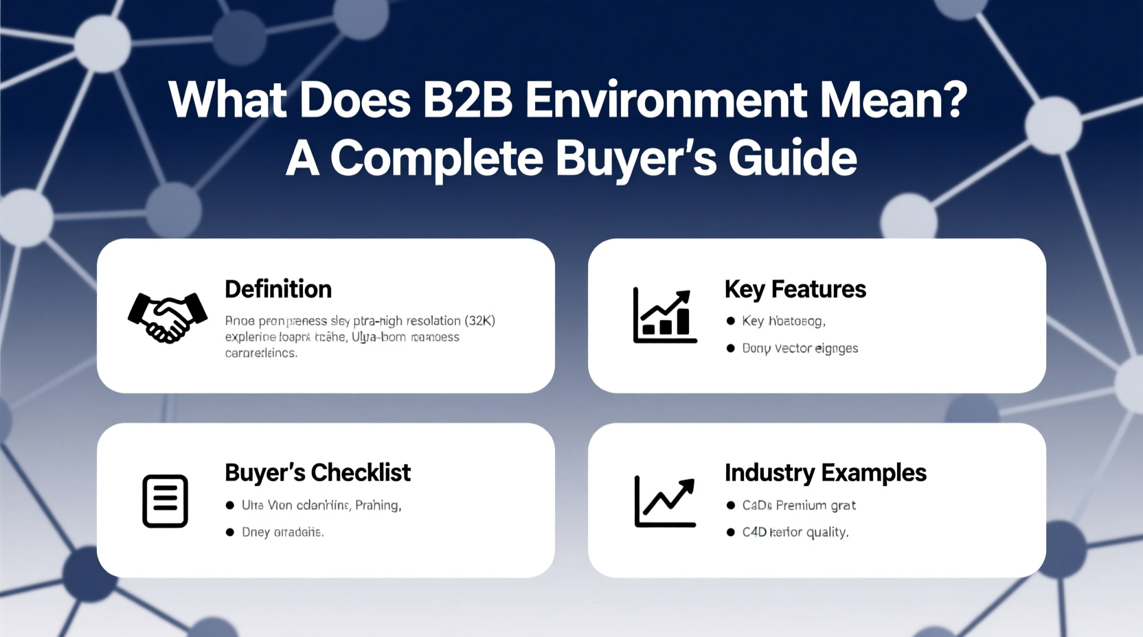 what does b2b environment mean