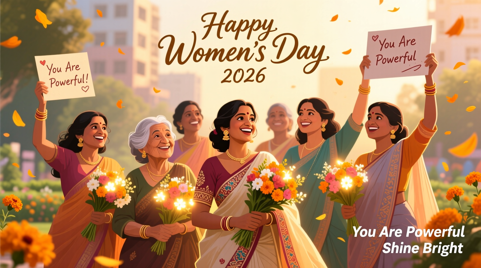 happy womens day status hindi