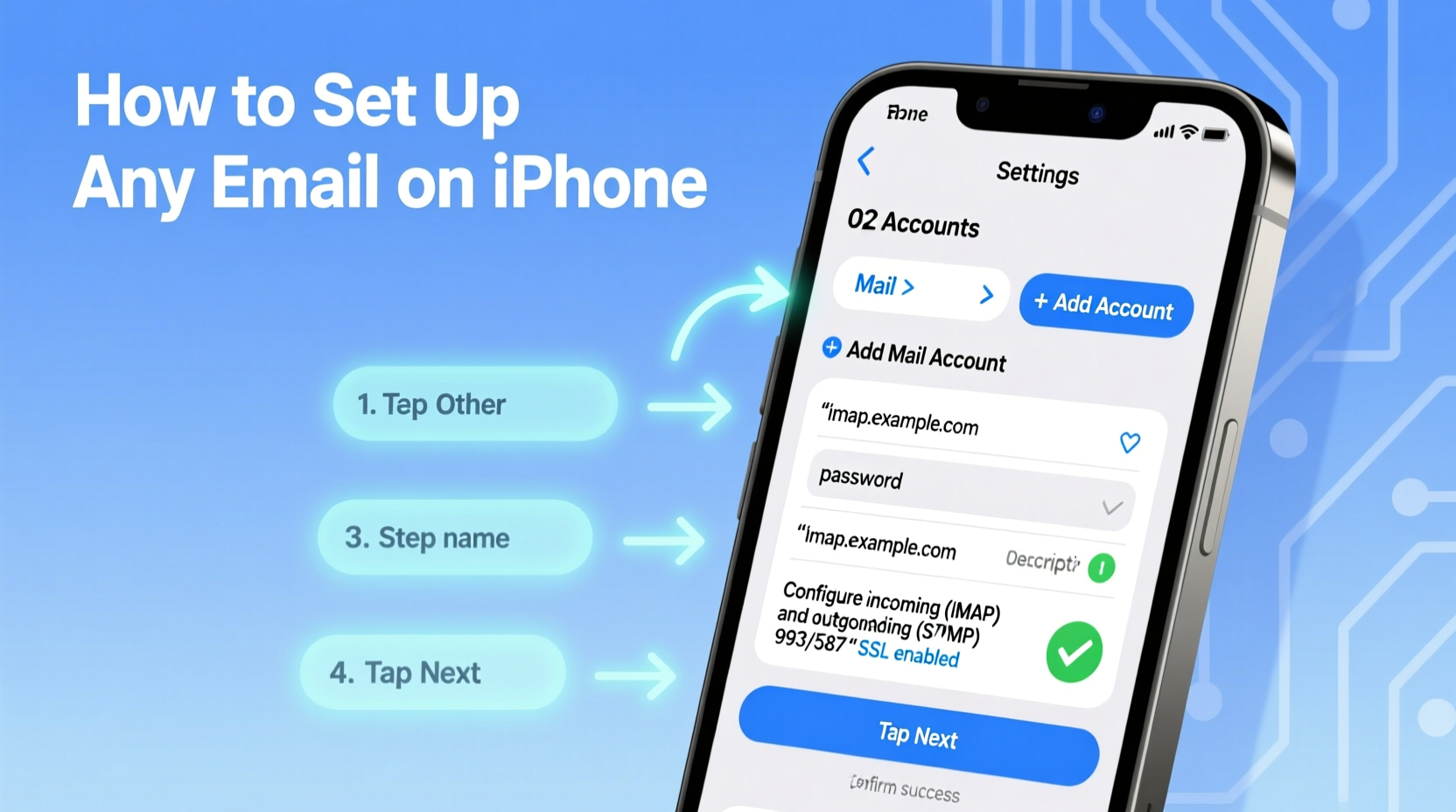 step by step guide to setting up any email account on your iphone easily 2