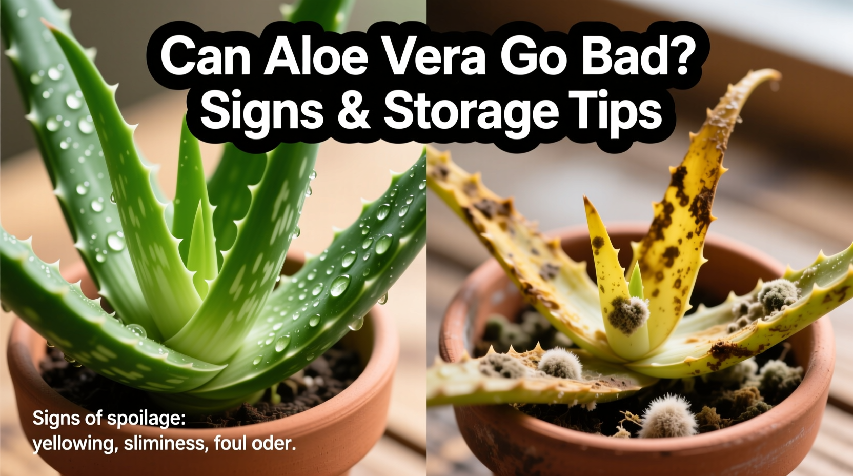 can aloe vera go bad