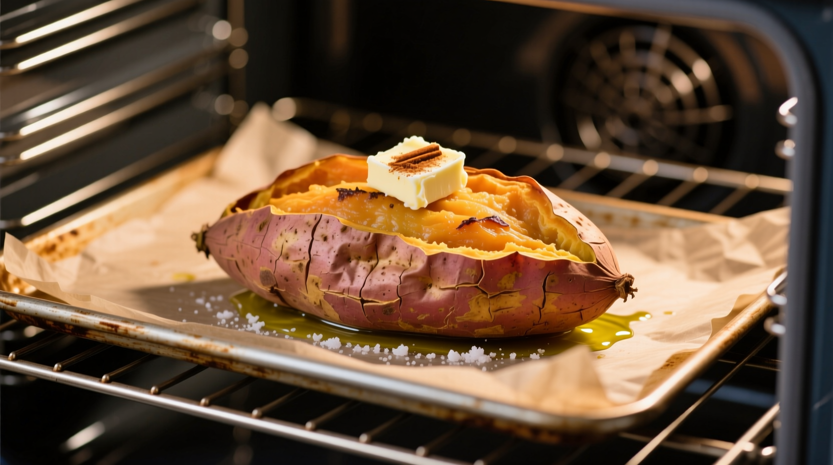 how long to bake a sweet potato at 425