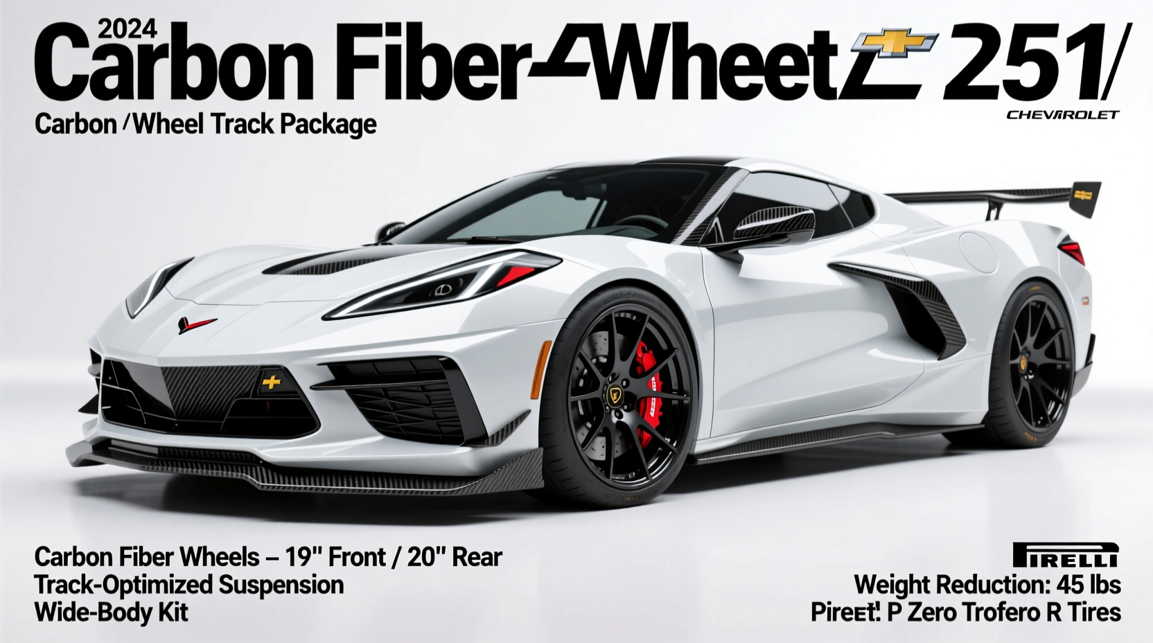 c8 corvette carbon wheel track