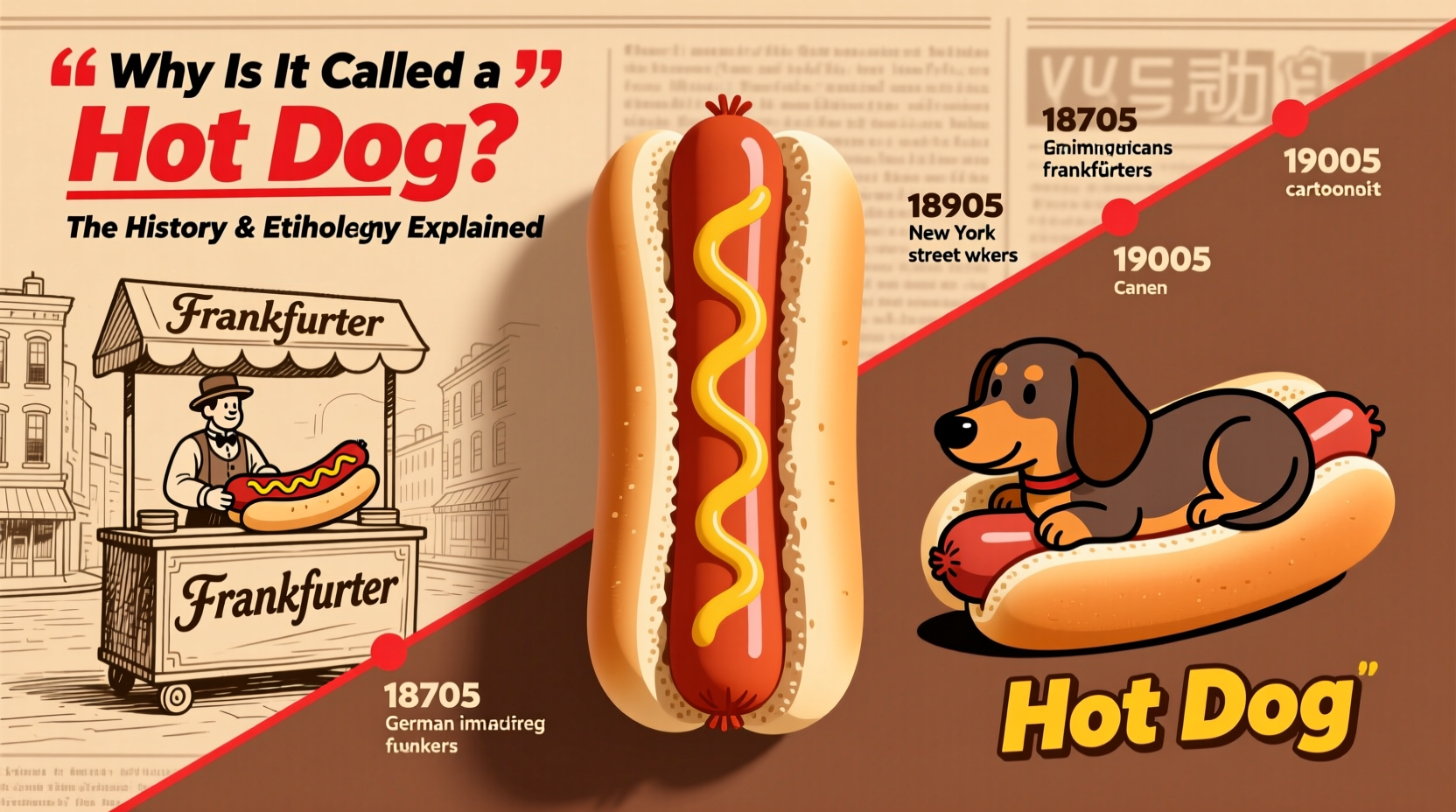 why is it called a hot dog the history etymology explained