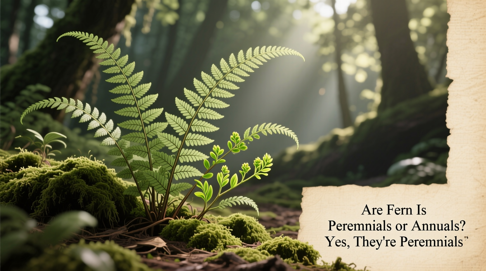 are ferns perennials or annuals