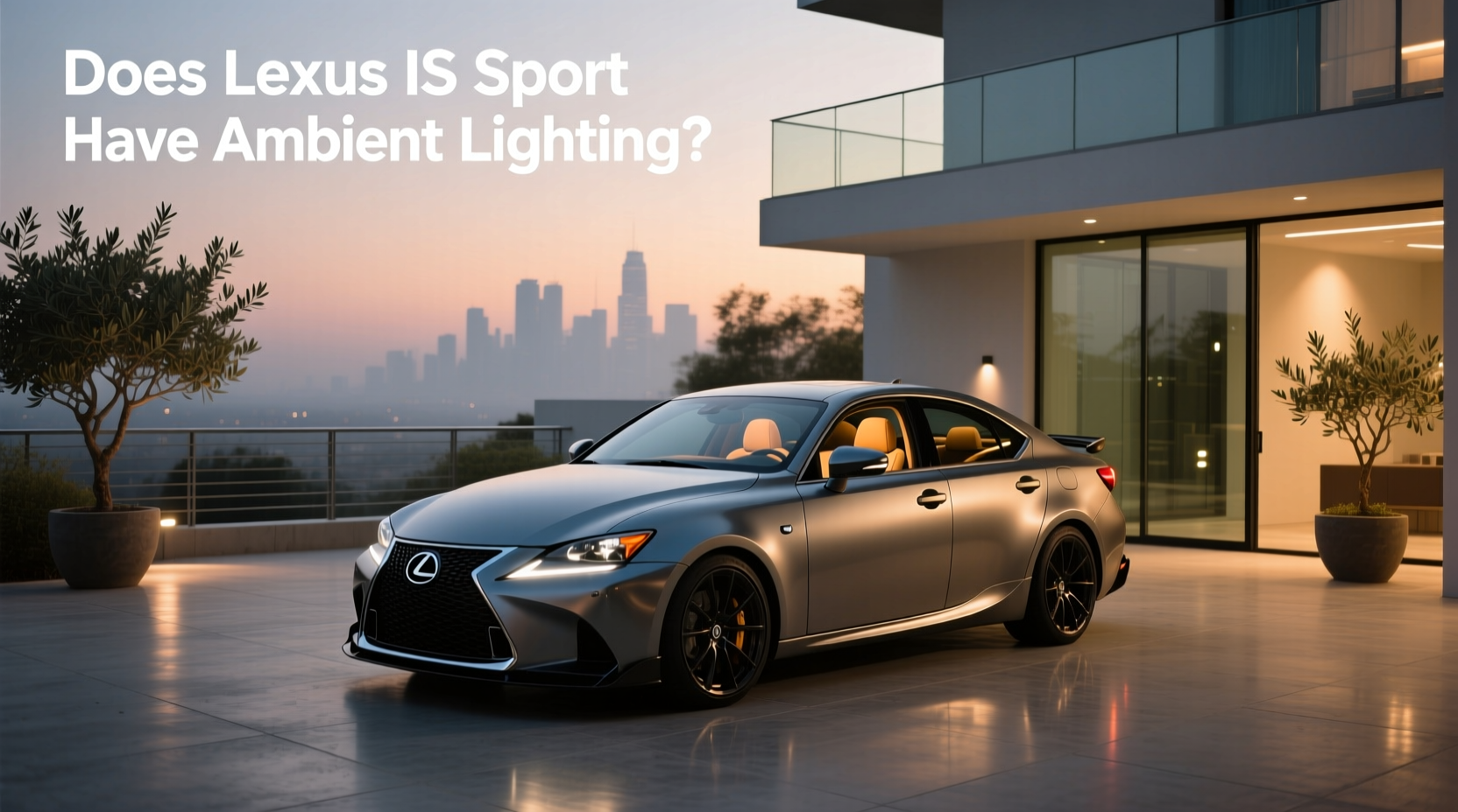 Lexus IS Ambient Lighting Guide: What to Look For